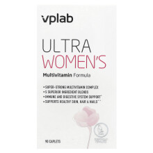 Vplab, Ultra Kobiety Formuła Multivitaminowa, 90 tabletek