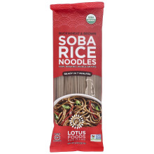 Lotus Foods, Oves a hnědá Soba Rýžové Nudle, 8 oz (227 g)