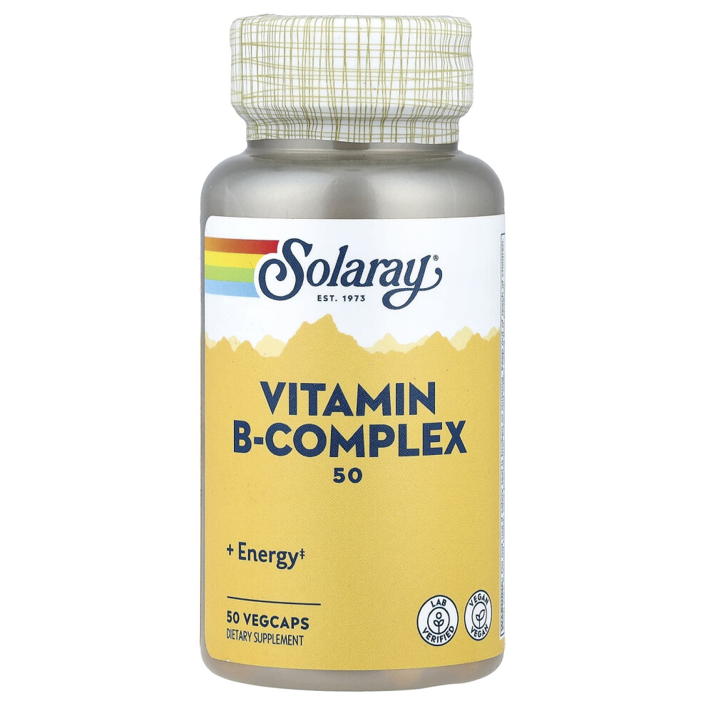 Solaray , Vitamin B-Complex, 50 Vegcaps