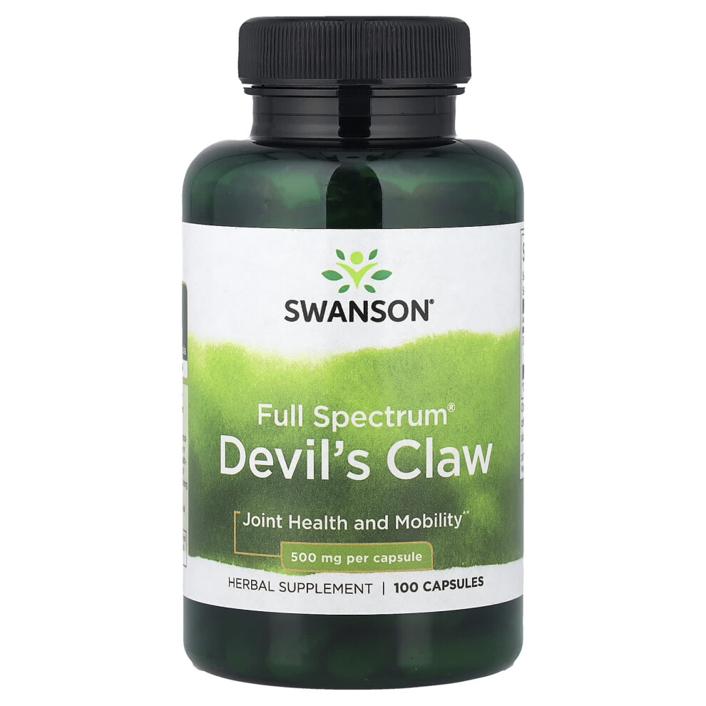 Swanson Devil's Claw, 500Mg - 100 Caps