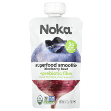 Noka, Superfood Smoothie + Prebiotische vezels, Blauwe Biet, 4,22 oz (120 g)