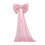 Fita de decoração com laço gigante rosa 79x31 polegadas 2