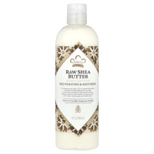 Loción Corporal de Nubian Heritage, Mantequilla de Shea Cruda, 13 fl oz (384 ml)