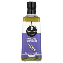 Spectrum Culinary, Ökótermékek, Szója nélküli szezámmagolaj, 16 fl oz (473 ml)