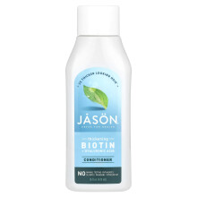 Jason Natural, Hoitoaine, Paksuuntumisbiotiini + Hialuronihappo, 16 fl oz (473 ml)