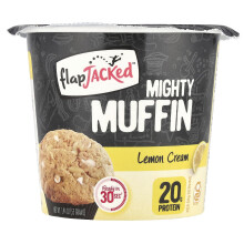 FlapJacked, Mægtig Muffin, Citron Krem, 1.94 oz (55 g)