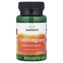 Swanson, 7-HMRlignans, 60 Capsules