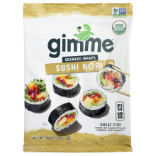 gimMe, Sushi Nori, Tengeri Alga, 0.81 oz (23 g)