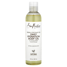 SheaMoisture, Olio di Coco Vergine, Olio per il Corpo per la Giornaliera Idratazione, 8 fl oz (237 ml)