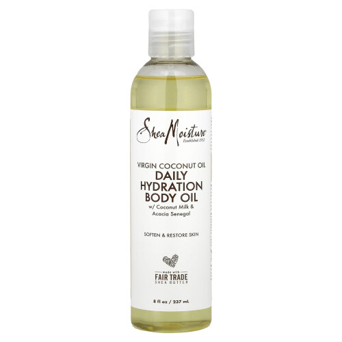 SheaMoisture, Βιργιν Κόκκοτα Λάδι, Ημερήσια Υδρατίδρωση Σώματος, 8 fl oz (237 ml)