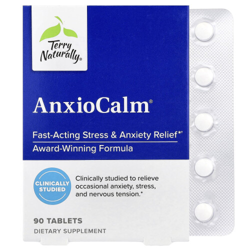 Terry Naturally, AnxioCalm, 90 Tabletten