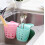 Silicone Saddle-Style Sink Drain Rack for Sponges & Brushes 3