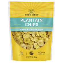 Good Sense, Patatine di Planta, Con Sale Marino, 12 oz (340 g)