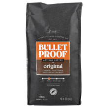 BulletProof, Kávé, Az eredeti, darált, közepes érés, 12 oz (340 g)