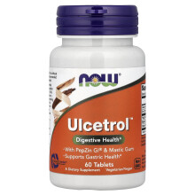 NOW Foods, Ulcetrol, 60 Tablets