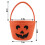 Καλάθι με γλυκά από κολοκύθα για το Halloween από βαμβακερό σχοινί 3