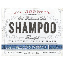 J.R. Liggett's, Oud-Hollandse Bar Shampoo, Vochtinbrengende Formule, 3,5 oz (99 g)