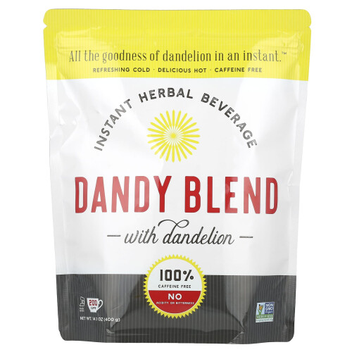 Dandy Blend, Bebida Herbal Instantánea con Diente de León, Libre de Caffeína, 14.1 oz (400 g)