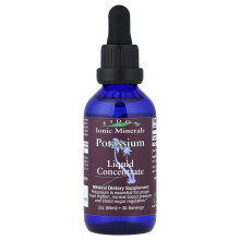 Eidon Ionic Minerals, Kalium Flytande Koncentrat, 2 oz (60 ml)