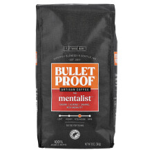 BulletProof, Koffie, De Mentalist, Whole Bean, Medium-Dark Roast, 12 oz (340 g)