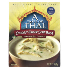 A Taste Of Thai, Kókusz Ginger Levesalap, 2.1 oz (60 g)