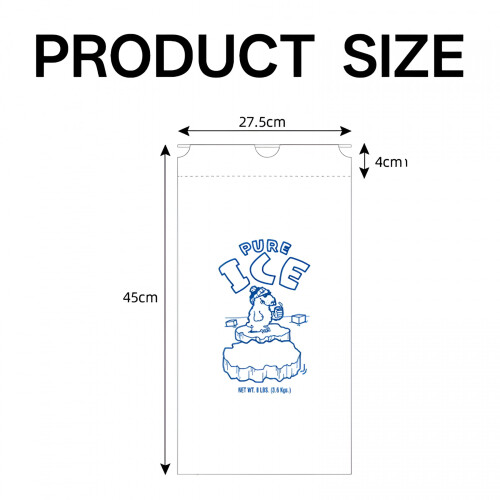 Plastispåsar 8 lb/10 lb/20 lb med dragsnöre, 10 plastispåsar för isförvaring 1