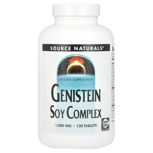 Source Naturals, Genistein Soy Complex, 120 Tablets