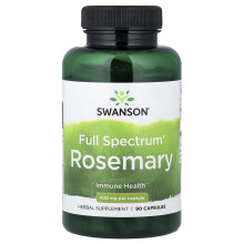 Swanson, Vollspektrum Rosmarin, 400 mg, 90 Kapseln