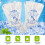 Plastispåsar 8 lb/10 lb/20 lb med dragsnöre, 10 plastispåsar för isförvaring 3