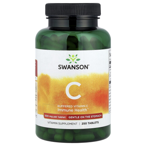 Swanson, Gemengde Vitamin C, 500 mg, 250 Tabletten