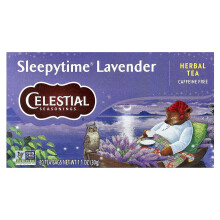 Celestial Seasonings, Kruiden thee, Slapen tijdens Lavendel, Koffievrij , 20 theezakjes, 1.1 oz (30 g)