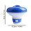 Mini diffuseur de chlore flottant pour pastilles de 2,5 cm (1 pouce) pour piscine et spa 4
