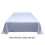 Queen Size Silk-Like Flat Sheet - Soft, Cooling & 3