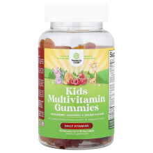 Nature's Craft, Multivitamin dla Dzieci w Formie Gummików, Cherries, Szarłaty, & Pomarańcze, 90 Gummików