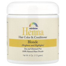 Rainbow Research, Henna, Colorante per Capelli e Condizionatore, Blonde, 4 oz (113 g)
