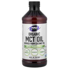 NOW Foods, Sports, Biologische MCT-olie, 16 fl oz (473 ml)