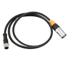 M12 5-Pin RJ45 geschirmtes Ethernetkabel IP65 42,52 Zoll