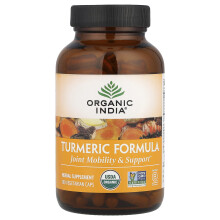 Organic India, Formula di Turmeric, 180 Capsule Vegetariani