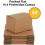 Pacote com 50 caixas de papelão ondulado Kraft de 15 x 10 x 10 cm (6 x 4 x 4 polegadas), para envio e embalagem, na cor marrom. 5