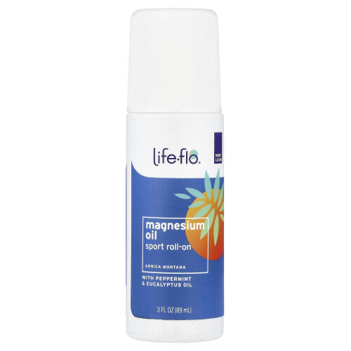 Life-flo, Μαγνήσιο Οϊλ Sport Roll-On, 3 fl oz (89 ml)