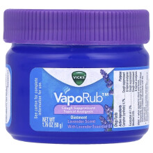 Vicks, VapoRub, Creme, Lavanda, 1,76 oz (50 g)