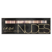 L.A. Girl, Kauneus Pahvi, 12 Väriä Silmäpaletti, GES331 Nudes, 0.42 oz (12 g)