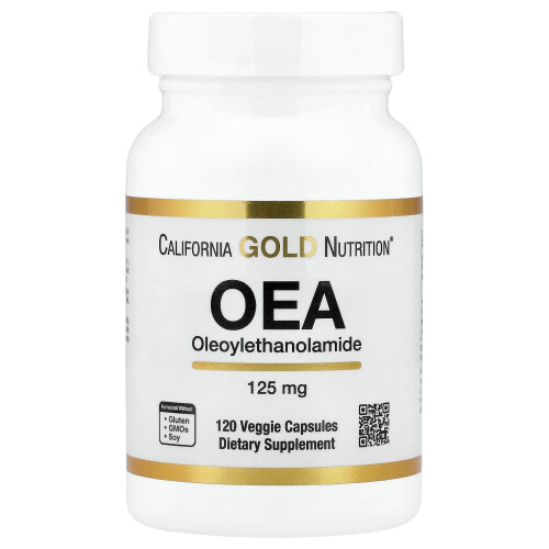 Super Nutrition, OEA Oleoylethanolamide, 125 mg, 120  Βιολογικά Καψούλια