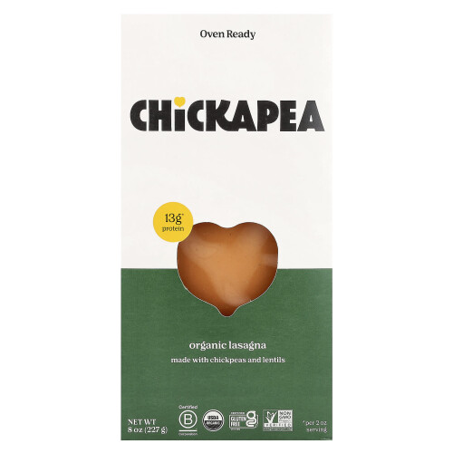 Τσικάπεα, Οργανικό Λαζάνη, 8 oz (227 g)