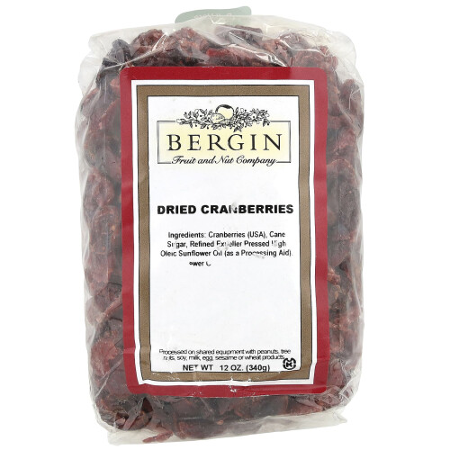 Bergin Fruit and Nut Company, Ξηρά Κεράσια, 12 oz (340 g)