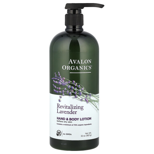 Avalon Organics Αβαλόν Οργανικές, Κρέμα Κεφαλής & Σώματος, Αναζωογονητική Λαβάντα, 32 oz (907 g)