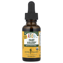 Herb Pharm, Crianças, Dormir Rápido, Sem Álcool, 1 fl oz (30 ml)