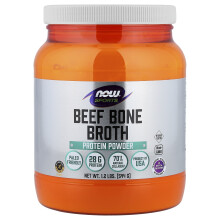 NOW Foods, Sports, Brodo Osseo di Manzo, Polvere di Proteine, 1.2 lbs (544 g)