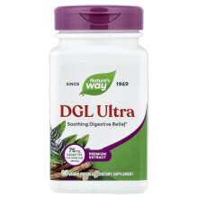 Nature's Way, Premium Extract, DGL Ultra, 75 mg, 90 veganských kapslí