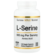 Lake Avenue Nutrition, L-Serine, 900 mg, 120 Veggie Capsules